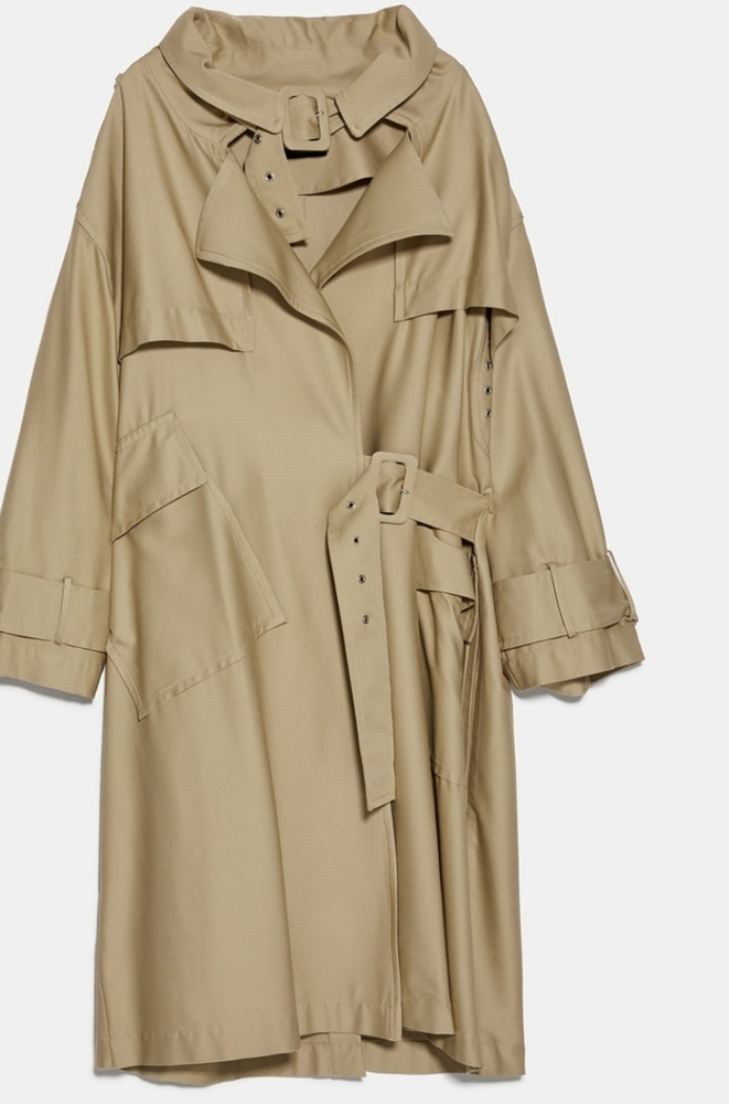 Zara - Brand New! Oversized Trench Coat